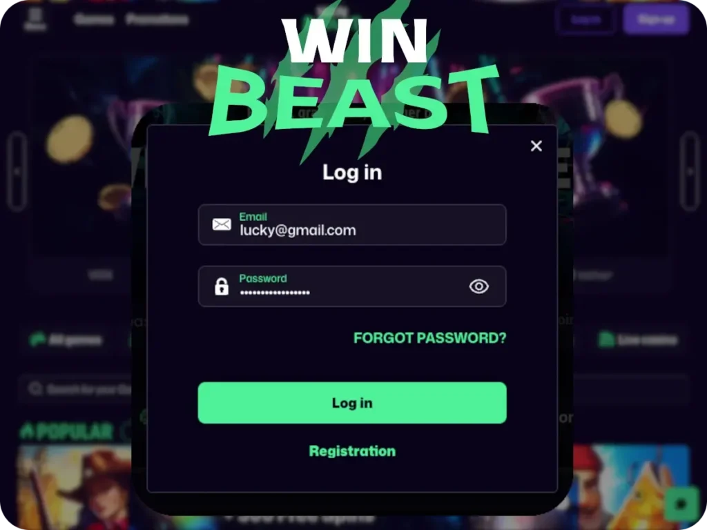Win Beast Casino Login