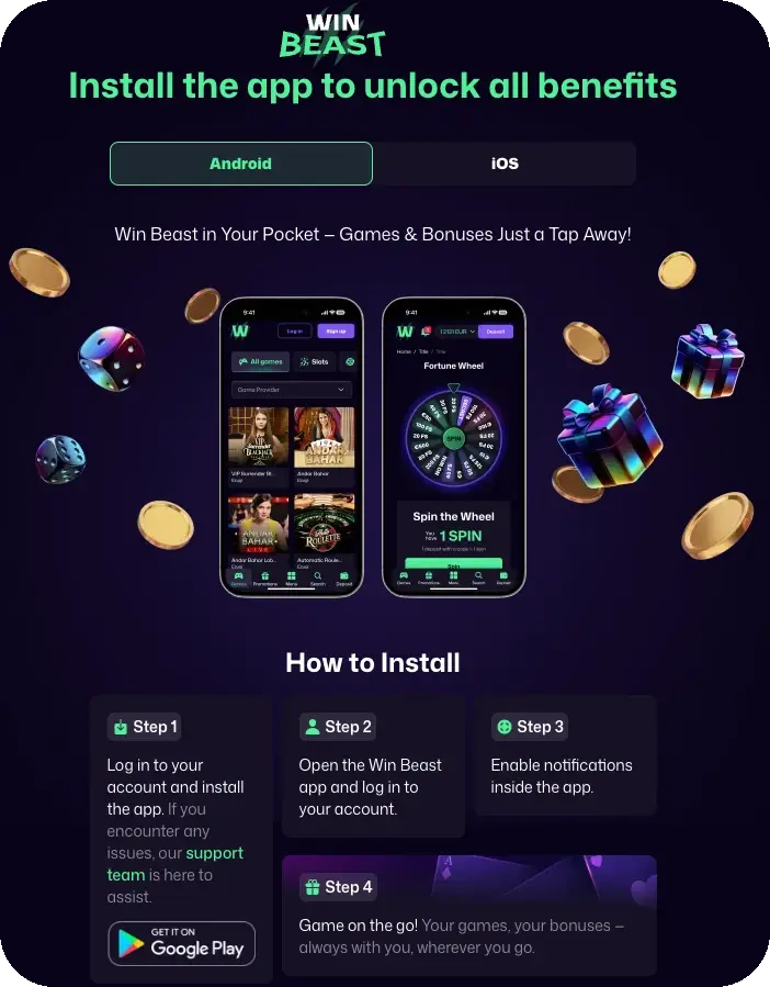 WinBeast App