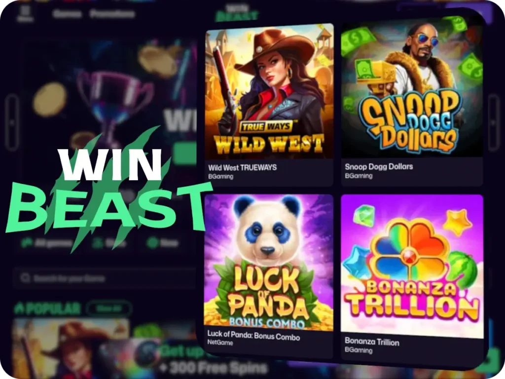 WinBeast Casino Games