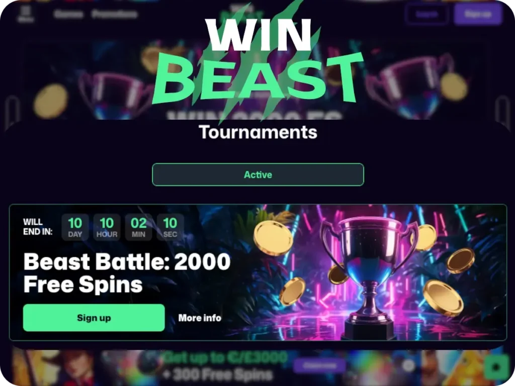 WinBeast Free Spins