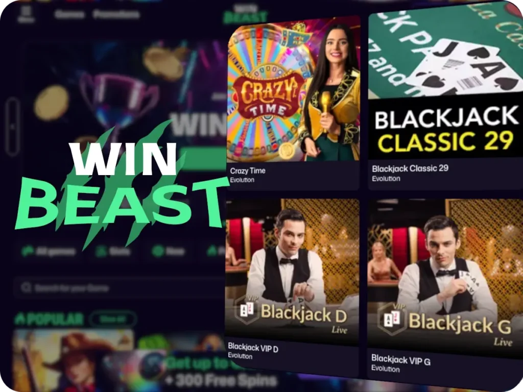 WinBeast Live Games